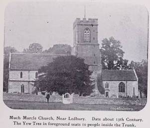 [1906 Much Marcle Church]