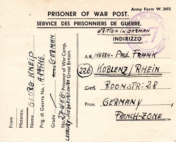 [Prisoner of War Post]