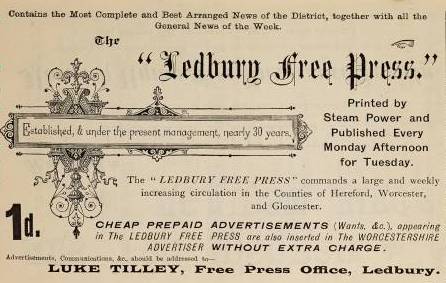 [Ledbury Free Press Newspaper]