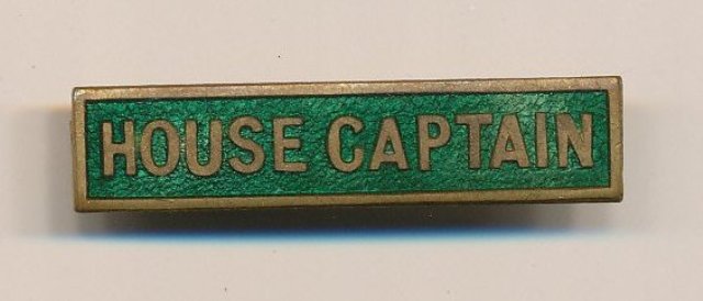 [Ledbury County Secondary School House Captain Badge]